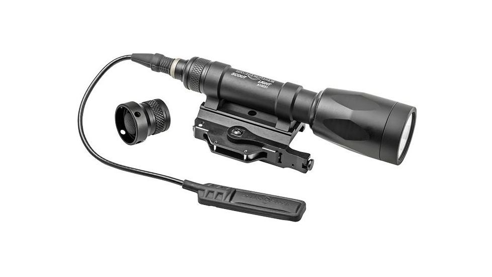 SureFire M620P Fury Scout Light Rail-Mountable White LED WeaponLight,600 Lumens,Black M620P-A-BK