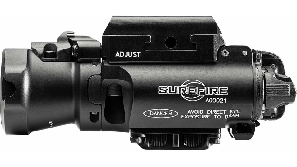 SureFire Masterfire RDH Weaponlight, Black-Green Laser, Anodize, XH50G