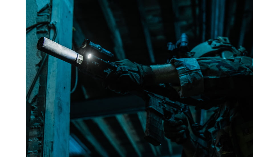 EDEMO SureFire Micro Scout LED Weapon Light Pro, 1.2V, 300 Lumens, Black, M140A-BK-PRO, EDEMO4