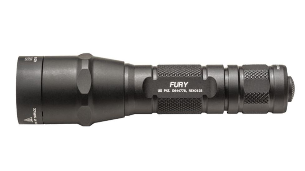 SureFire P2X Fury Dual-Output LED Flashlight, 600 Lumens P2XC-A