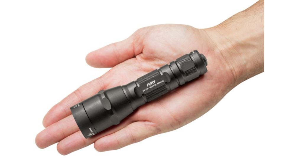 SureFire P2X Fury Dual-Output LED Flashlight, 600 Lumens P2XC-A