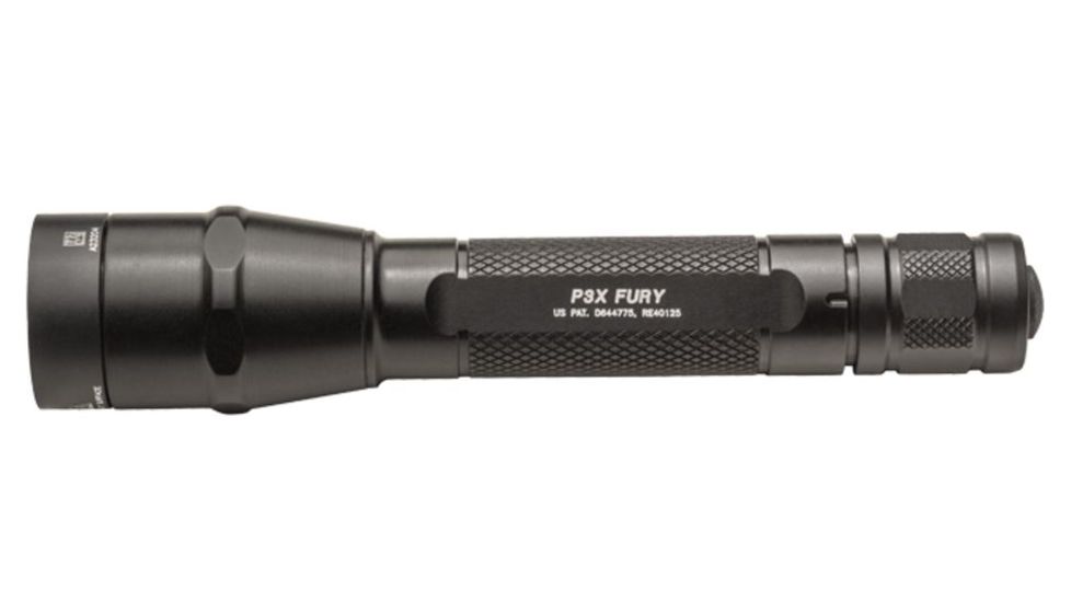 SureFire P3X Fury Flashlight Ultra-High Dual-Output LED. 1000 Lumens P3XC-A