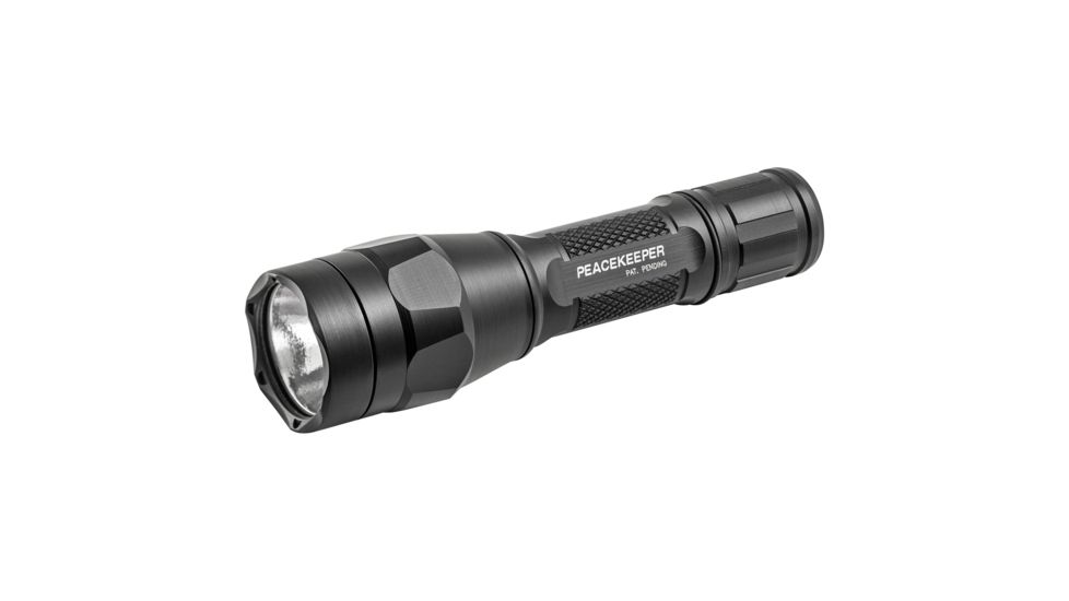 Open Box, Dealer Demo, Surefire Peacekeeper 1 x 18650 LED Flashlight, Reflector Bk, 600-Lumen Single Output, 194368