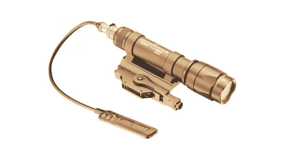 Surefire Scout 200 Lumens Led Weapon Mount Flashlight Tan M620c Tn