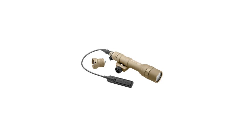 SureFire Scout Light Weapon Light, Thumb Screw Mount, 500 Lumens, Tan M600U-A-TN