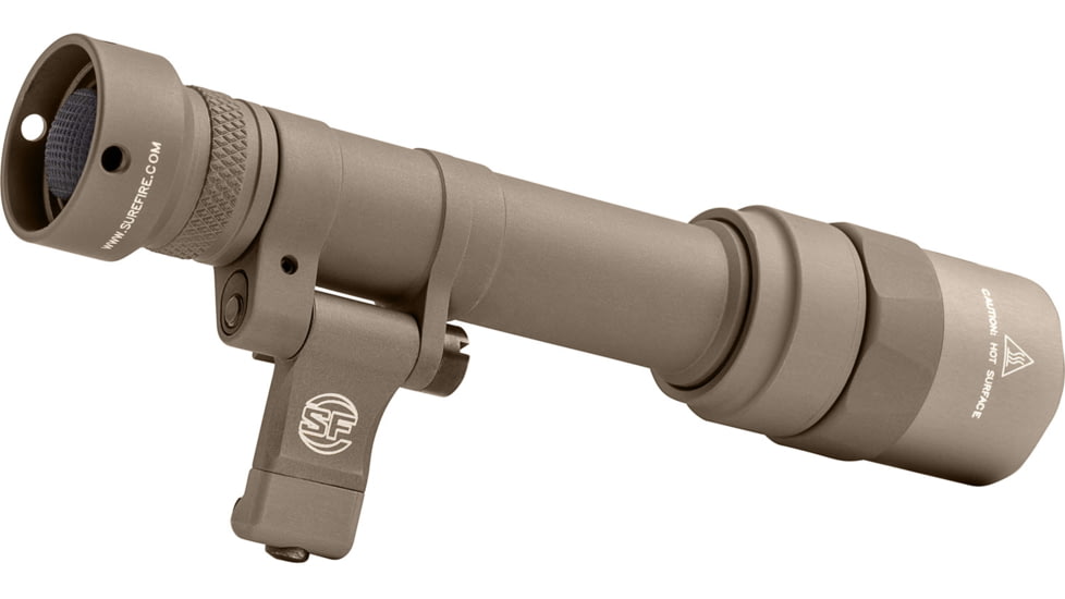 SureFire M640T Turbo Scout Light Pro 700 Lumens LED Weapon Light, Lithium Metal, CR123A, Tan, M640T-TN-PRO