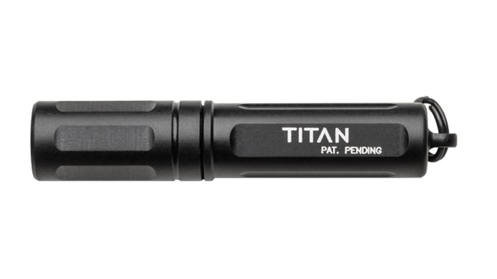 SureFire Titan Ultra-Compact Dual Output LED 125 Lumen MaxVision Beam, Black Titan-A 