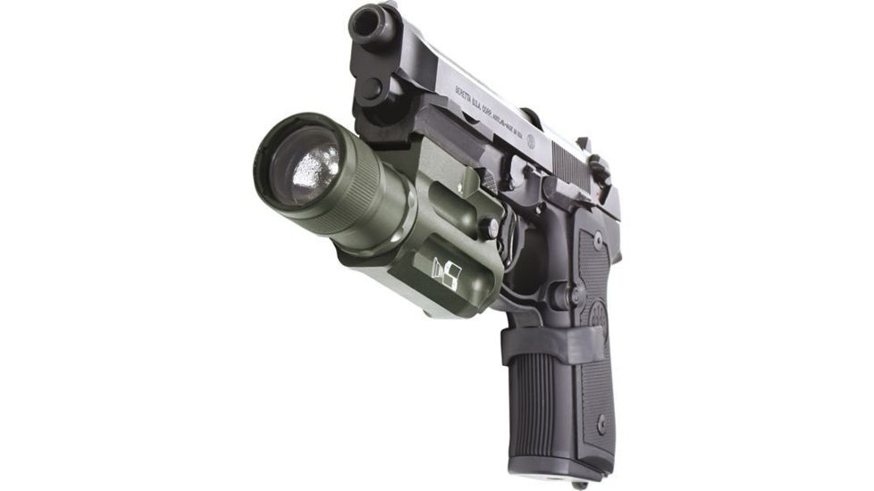 SureFire Military Weaponlight on Beretta Pistol