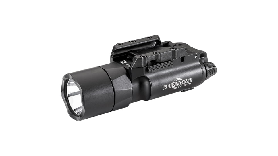 SureFire X300T Turbo Series High-Candela LED Weapon Light, 123A Lithium, White Light, 650 Lumens, Black, X300T-A