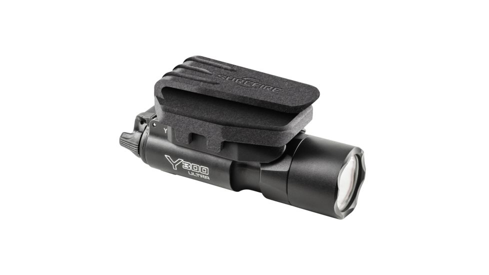 Surefire Y300 Ultra 15/500 Lu. Dual-Output Light, Black, LED, Handheld w/ Mag Belt Clip 194524
