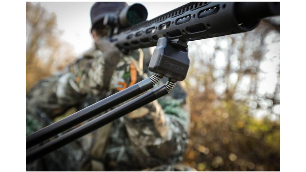 Swagger Stalker QD72 Bipod, Black, SWAG-ST-QD72
