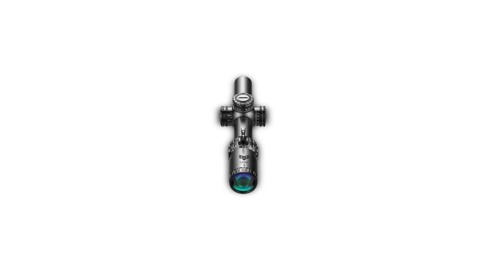 Swampfox Arrowhead LPVO Rifle Scope, 1-6x24mm, 30mm Tube, Second Focal Plane, Guerilla Dot BDC Reticle, Black, ARH16241-B