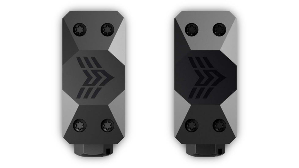 Swampfox F.R. Rifle Scope Rings, 30mm Tube, 1.6in Centerline Height, Black, MRF30-M