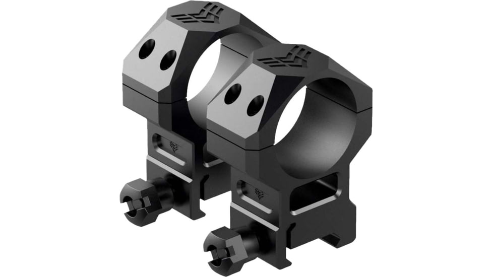 USED Swampfox F.R. Rifle Scope Rings, 30mm Tube, 1.93in Centerline Height, Black, MRF30-H, EDEMO1