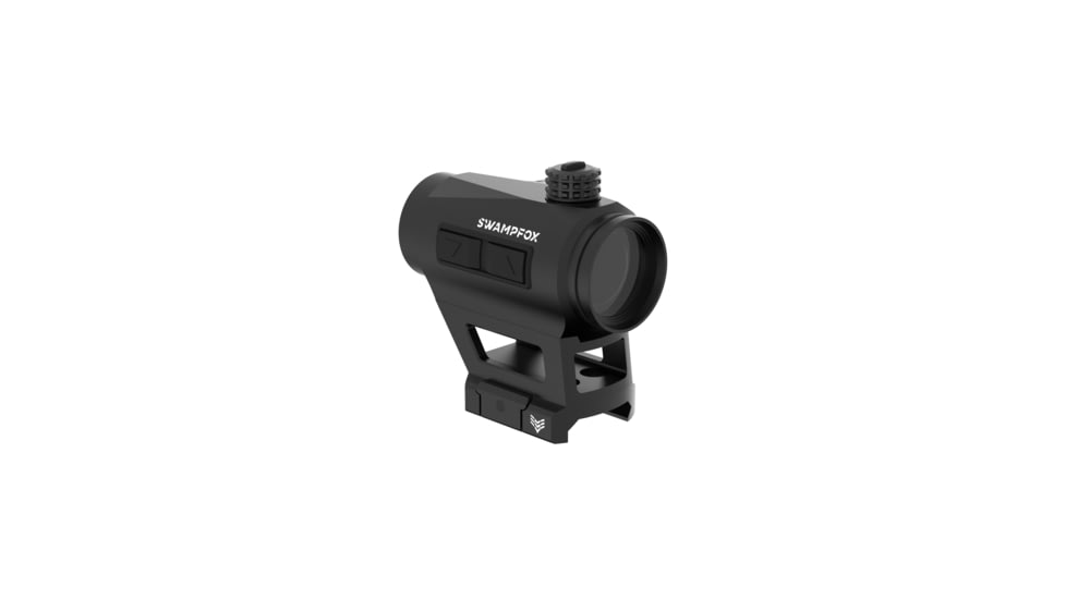 Swampfox Liberator II 1x22mm Mini Red Dot Sight, Multi Reticle Red, Black, RDLR122-2MR