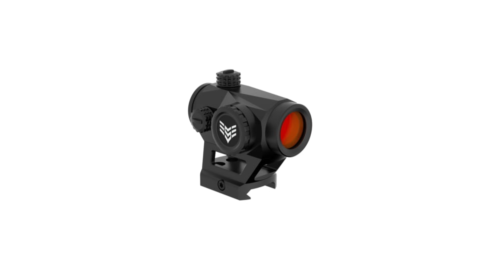 Swampfox Liberator II 1x22mm Mini Red Dot Sight, Multi Reticle Red, Black, RDLR122-2MR