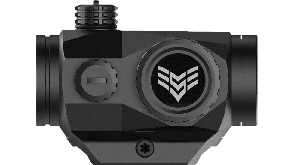 Swampfox Liberator II Mini Red Dot Sight, 1x22mm, 2 MOA Red Dot Reticle, Black, RDLR122-2RD