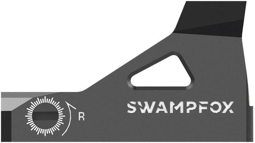 Swampfox Liberty RMR Red Dot Sight, 1x22mm, 3 MOA Red Dot Reticle, Black, LBT00122-3