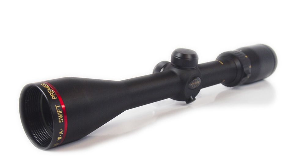 Swift Premier Waterproof 3-9x40 Quadraplex Reticle Rifle Scope, Matte Black - 674M
