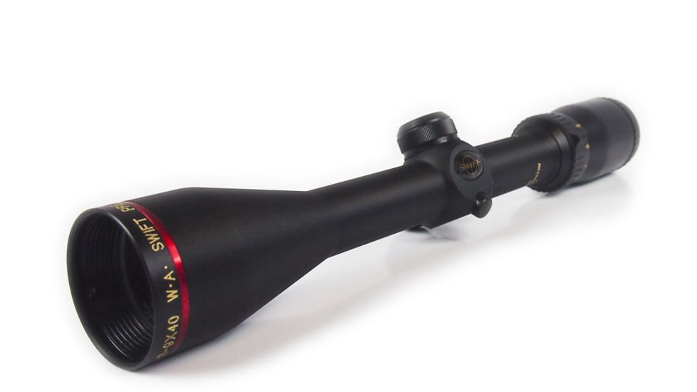 Swift Premier Waterproof 3-9x40 Quadraplex Reticle Rifle Scope, Matte Black - 674M