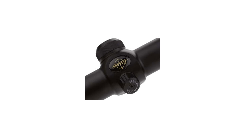 Swift Premier Waterproof 3-9x40 Quadraplex Reticle Rifle Scope, Black SRP674M-SL