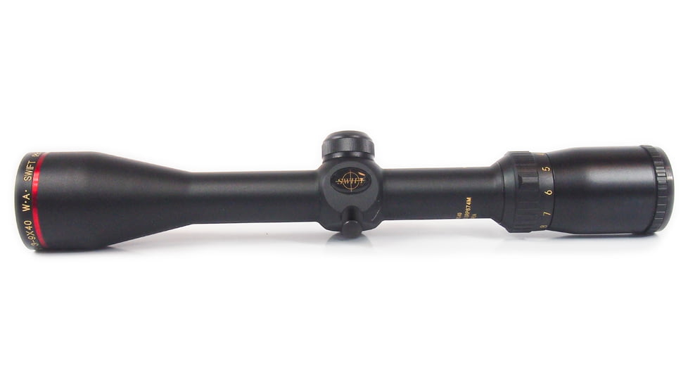 Swift Premier Waterproof 3-9x40 Quadraplex Reticle Rifle Scope, Black SRP674M-SL