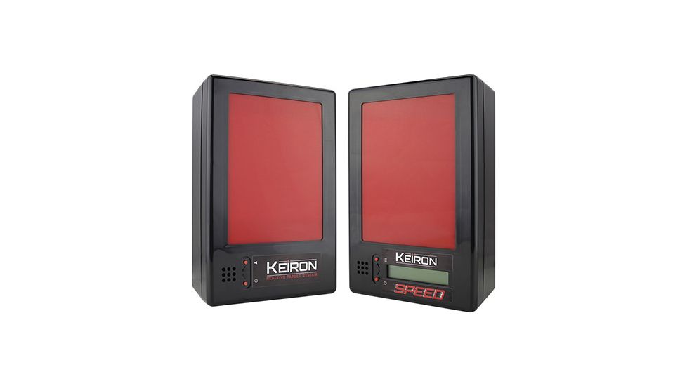 TAC Crew Keiron Speed &amp; Keiron Reactive Laser Target, Multi 2 Pack, Black, TC-KSK