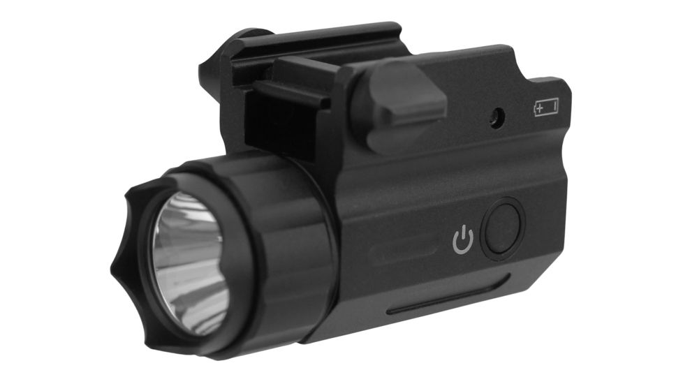 TacFire FLP360F Pistol Full Size Clear 360 Lumens Black Aluminum