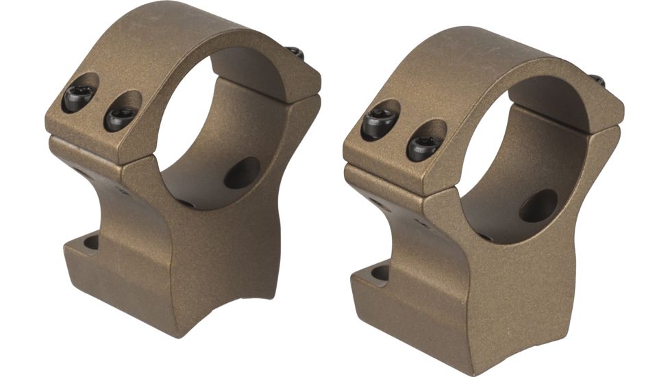 Talley X-Bolt Hells Canyon Rifle Scope Rings, 1in, High, Burnt Bronze Cerakote, HC950735