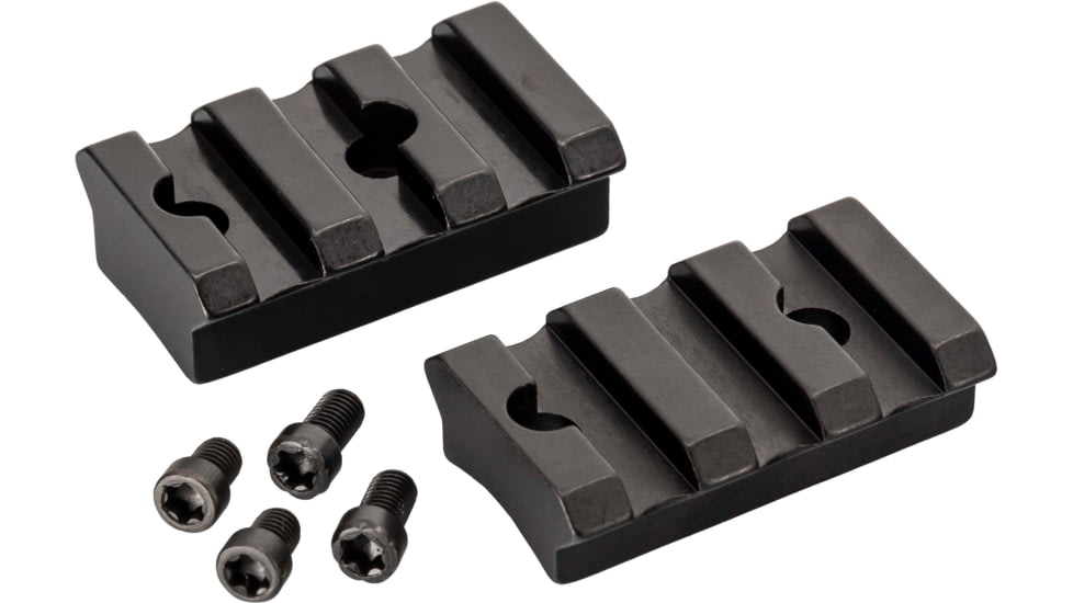 Talley 252700P Remington 700 2-Piece Base Black Anodized
