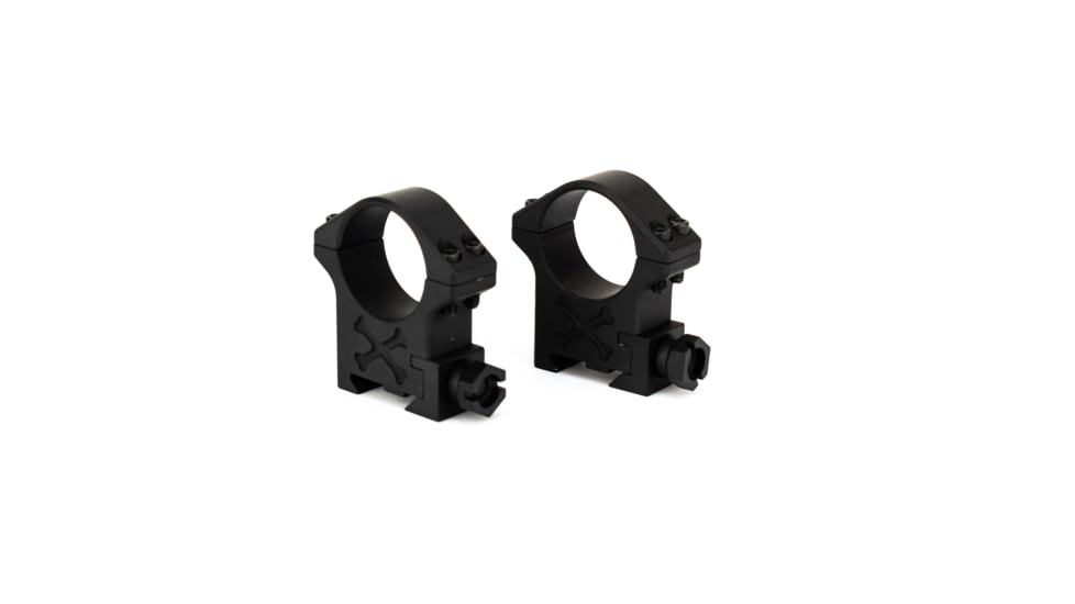 Talley 30mm Tactical Rifle Scope Rings Black Armor High BAT30H