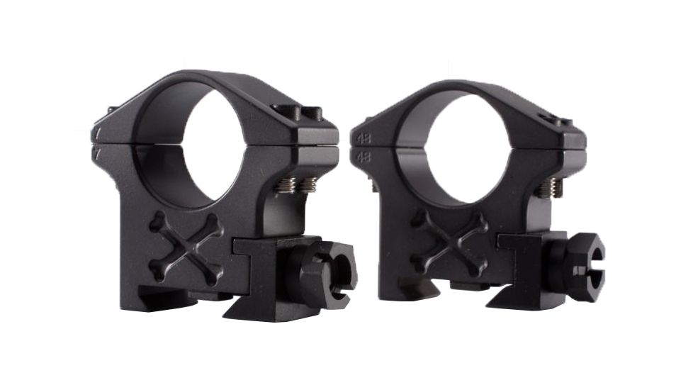 Talley 30mm Tactical Rifle Scope Rings Black Armor Low BAT30L