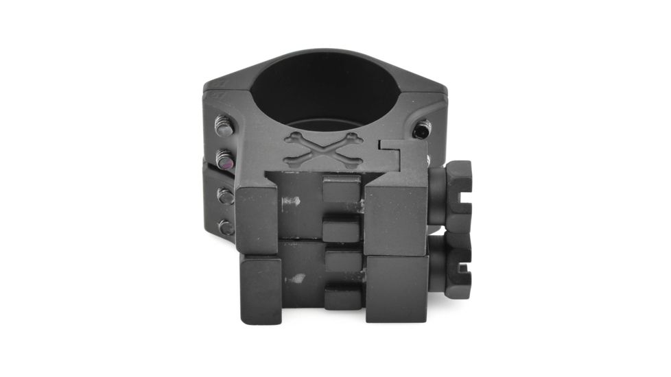 Talley 30mm Tactical Rifle Scope Rings Black Armor Med BAT30M