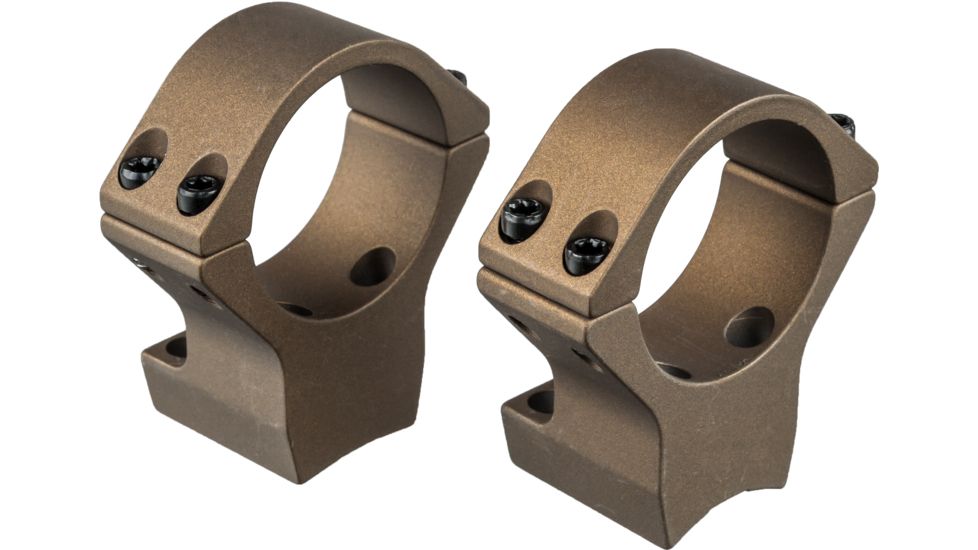 Talley X-Bolt Hells Canyon Rifle Scope Rings, 30mm, High, Burnt Bronze Cerakote, HC750735