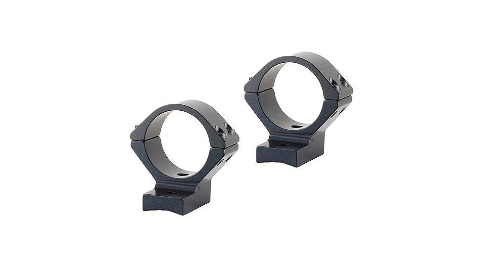 Talley 740700 1-Piece Med Base &amp; Ring Set, Remington 700 30mm Style, Black Finish, 740700