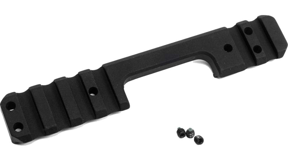 Talley CZ 452/ 453 American 20 MOA Picatinny Base Rail, 1/2in Top Of Dovetail, 3/8in Inside, Black, P0M252009