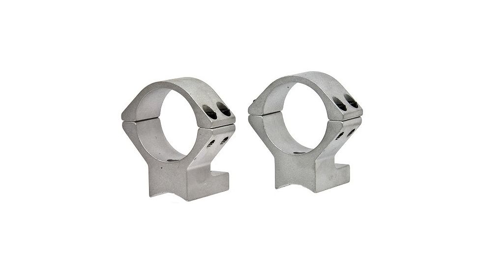 Talley S930700 1-Piece Low Base &amp; Ring Set Remington 700 1'' Style Silver Finish