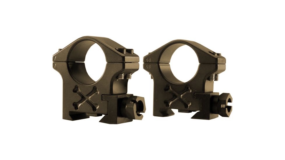 Talley 34mm Tactical Ring (Dark Earth) (Ex-High), Dark Earth, 34mm DET34X