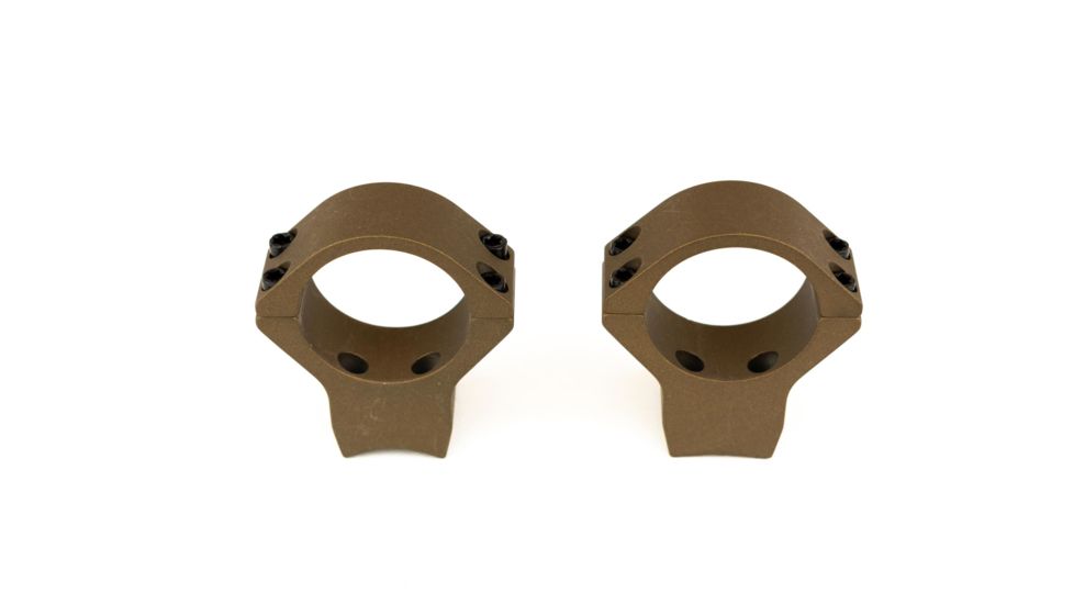 Talley X-Bolt Hells Canyon Rifle Scope Rings, 30mm, High, Burnt Bronze Cerakote, HC750735