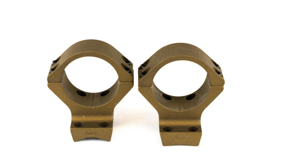 Talley X-Bolt Hells Canyon Rifle Scope Rings, 30mm, Medium, Burnt Bronze Cerakote, HC740735