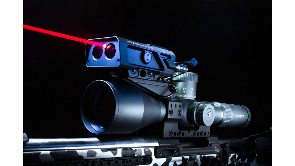 TANGOINNOS AB Elite Version FIRE4000 Ballistic 18mm Rangefinder, Black, TI-F4000-BLK