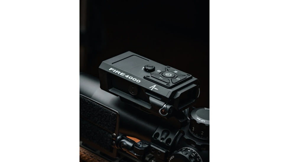 TANGOINNOS AB Elite Version FIRE4000 Ballistic 18mm Rangefinder, Black, TI-F4000-BLK