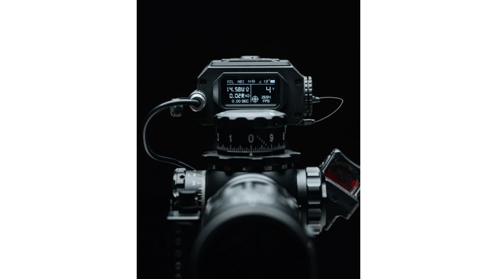 TANGOINNOS AB Elite Version FIRE4000 Ballistic 18mm Rangefinder, Black, TI-F4000-BLK