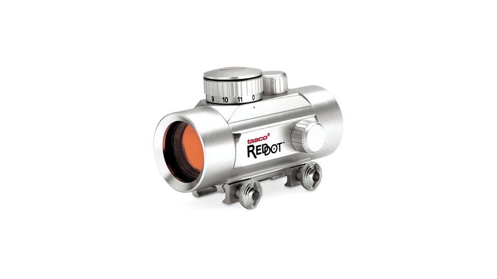 Tasco Red Dot 1x30mm 5 MOA Silver Rifle Scope BKRD30S