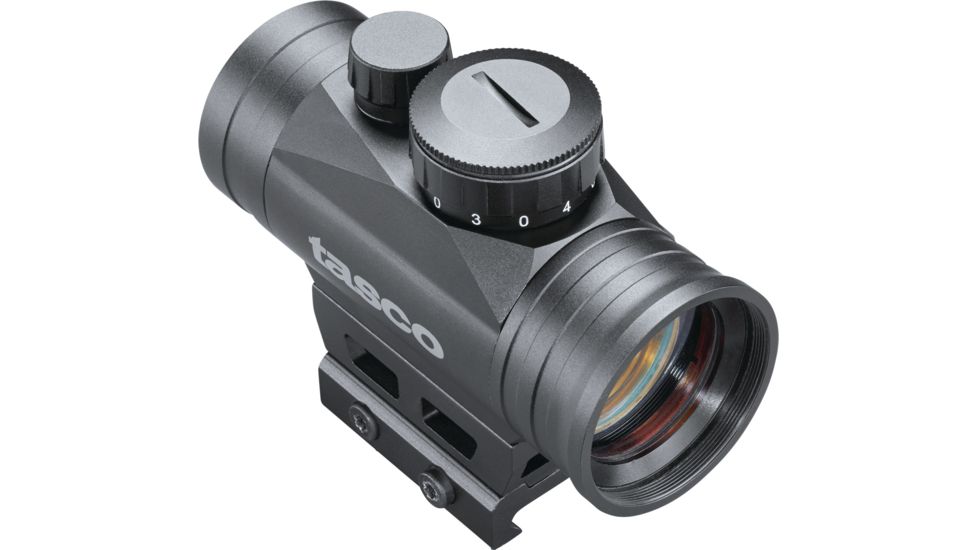 Tasco 1x30 3 MOA Red Dot Sight with High/Low Mount, Black, TRDPCC