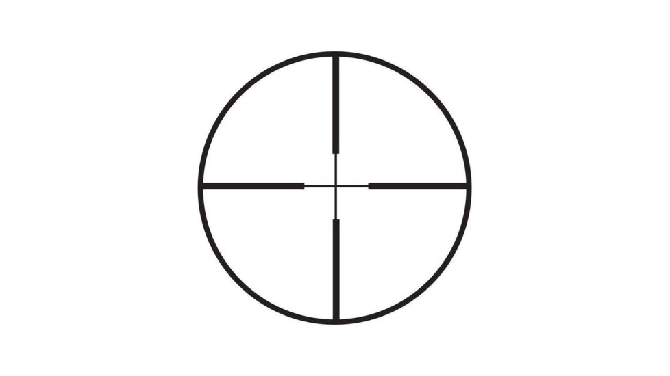 Tasco 3-9x50 Matte Rifle Scope, Black, 39X50SPLE