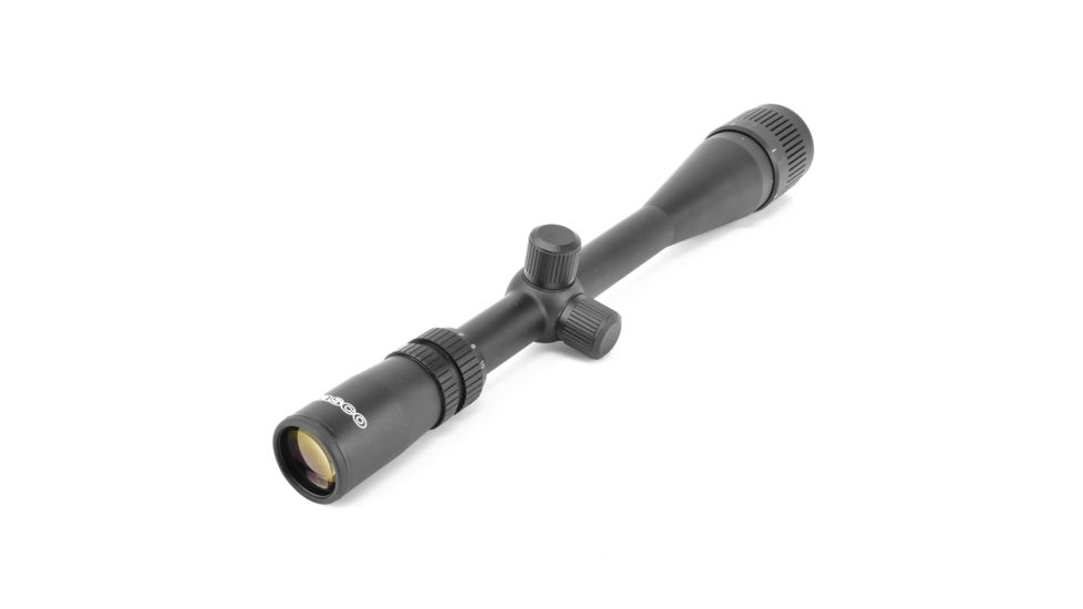 Tasco 6-24x42 Target/Varmint Black Matte Rifle Scope, True Mil Dot Reticle - VAR624X42M