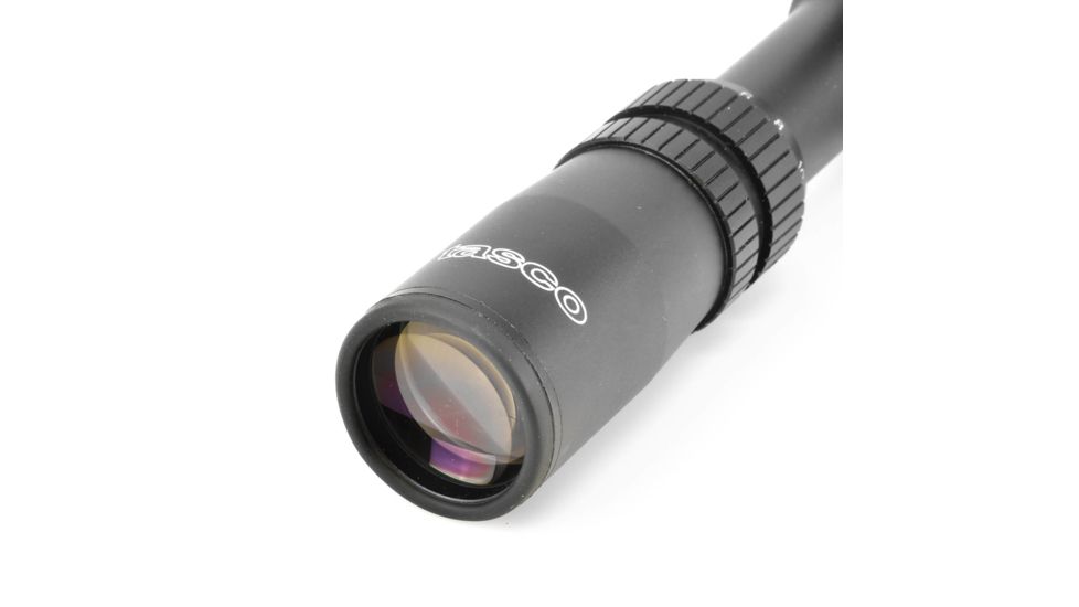 Tasco 6-24x42 Target/Varmint Black Matte Rifle Scope, True Mil Dot Reticle - VAR624X42M