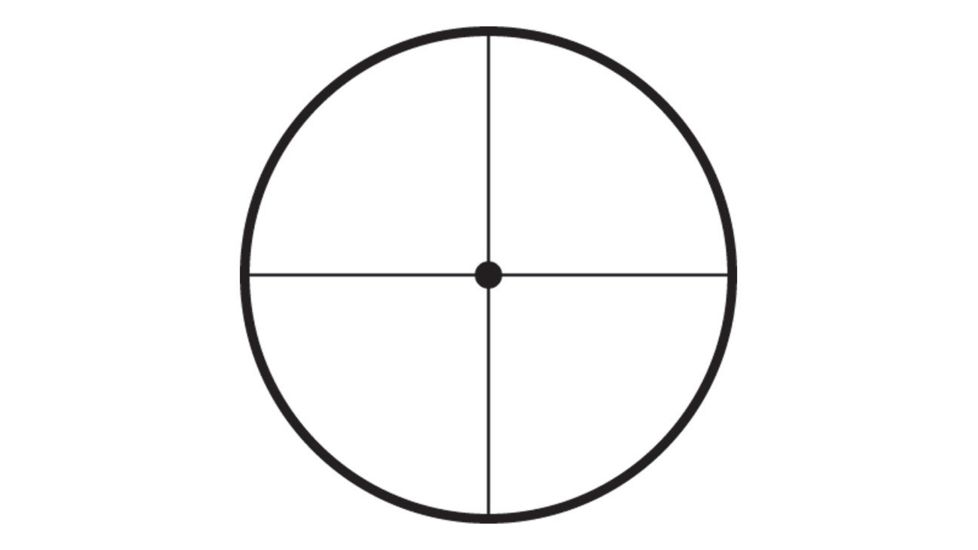 Tasco 6-24x44 Crosshair with .125in Dot Target/Varmint Rifle Scope, Black Matte TG624X44DS