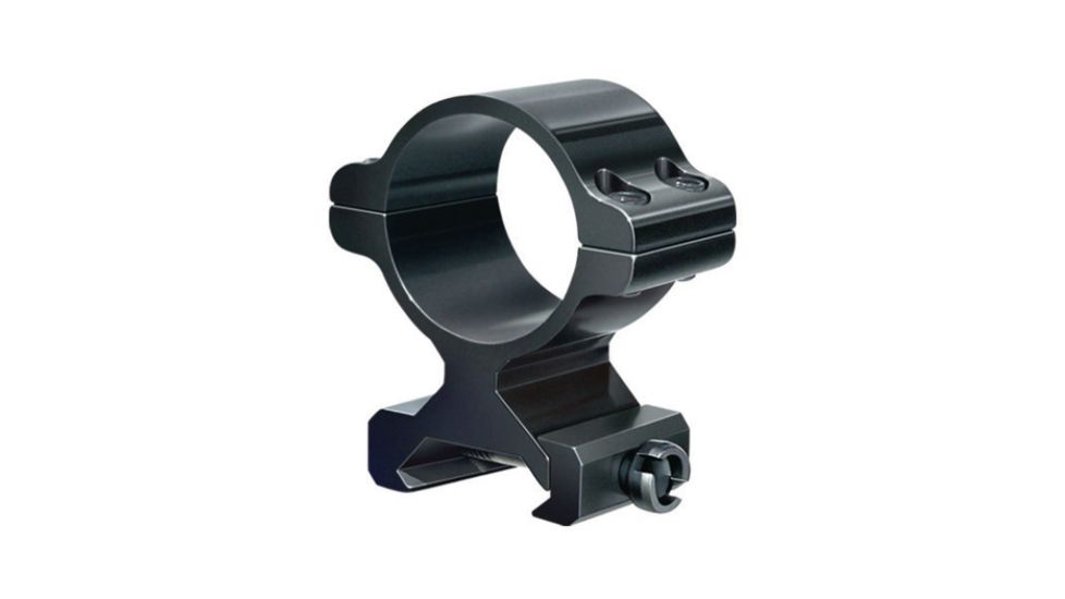 Tasco Aluminum Rifle Scope Ring, Medium, Detachable, Matte Black, 22cal, TS00709